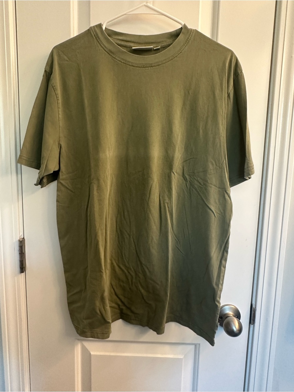 Rhythm. Short Sleeve Crew Tee in Olive